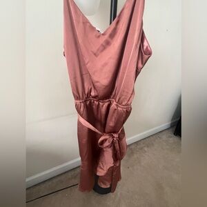 Venus Midi Bronze Dress